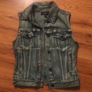 J.Crew denim vest